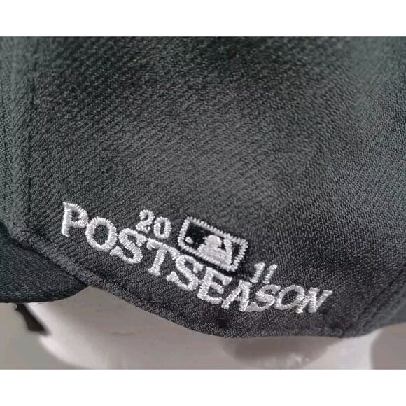 Detroit Tigers Hat Black Gray Snap Back 2011 Playoffs World Series 47 Brand - Picture 3 of 7